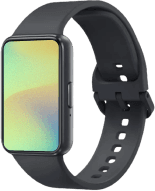 Smartwatch cinza com tela colorida